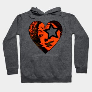 Star Studded Heart Hoodie